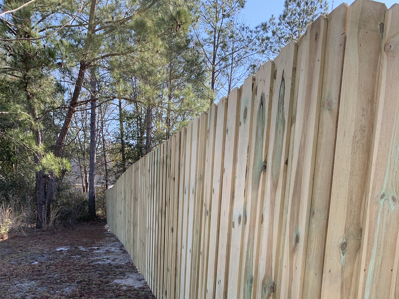 Savannah, Georgia Wood Fence
